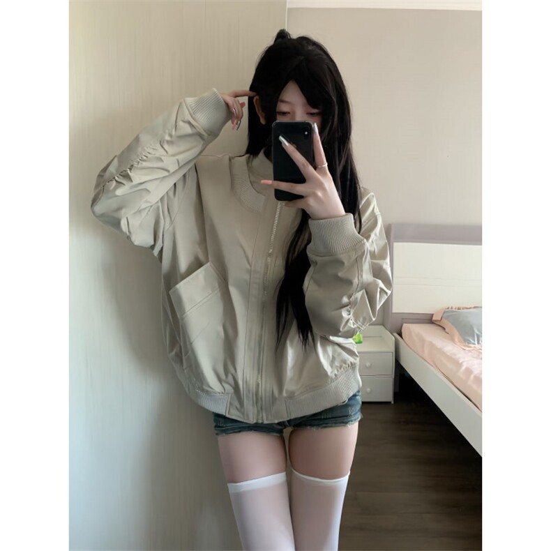 【有货】cleanfit棒球服外套高级感痞帅飞行员夹克JH8820HH-P58,男装夹克,星座1007（原301D）