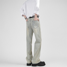 Cleanfit微喇牛仔裤男弹力KN96P55，男装牛仔裤，电商D325