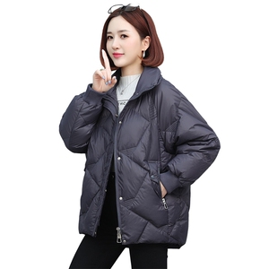 2023冬装新款百搭时尚潮流气质短款休闲小个子棉服外套女图片