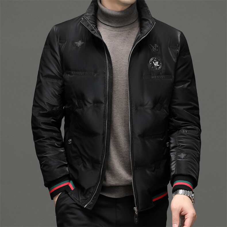 DF8828钱塘2020-2商务百搭简约厚款新款中年男士羽绒服P230,男装羽绒服,钱塘207-2