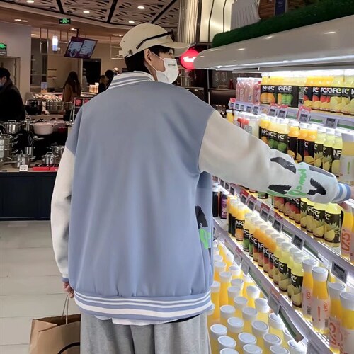 潮流夹克潮男春季棒球服J6333P57，男装夹克，星座1116-2