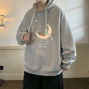 连帽卫衣男大码胖子帽衫大号运动服WY2416-P35图片
