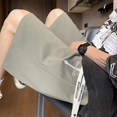 刺绣高点击中性风潮牌短裤男学生宽松416B-1-DK862-特P28限48，男装牛仔裤，星座416B-1