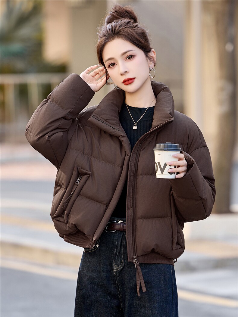 2025年冬季90白鸭绒羽绒服,女装羽绒服,艾尚靓装
