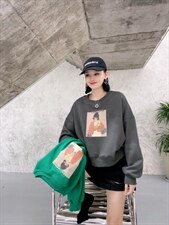 简蔻秋装新款卫衣，女装卫衣/绒衫，简蔻