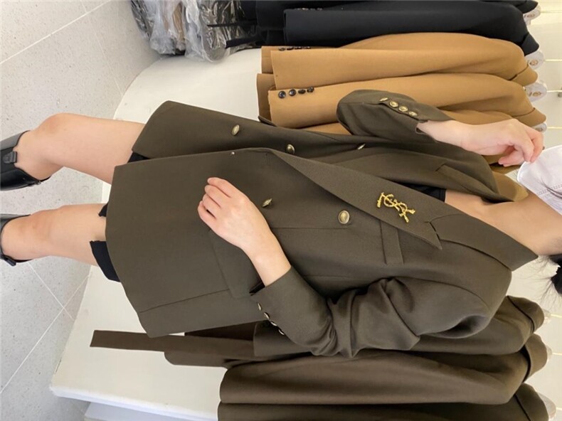 秋季新款金纺西装，女装西装，XIMO 熙茉