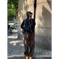 网图有货夏季侧角弧拉链拼接裁剪防嗮服骑行外套男A731-P50，女装短外套，星座1505