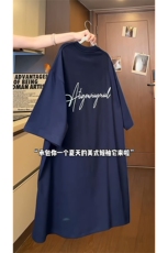 字母印花短袖t恤男春夏季美式高街情侣穿搭重磅纯棉五分袖上衣服，男装T恤，电商A102