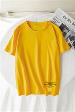 2021夏季新款纯棉百搭日系平铺印花圆领短袖T恤男A436-T06-P16，男装T恤，电商A436