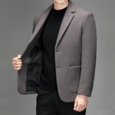 CKM3825钱塘2020-2中年男士商务休闲时尚冬季厚款新款西服P132，男装西服，钱塘207-2