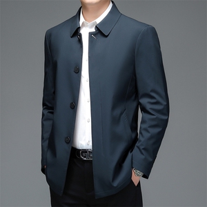 CY2136钱塘2020-2冬季厚款商务休闲简约中年男士夹克外套P152图片