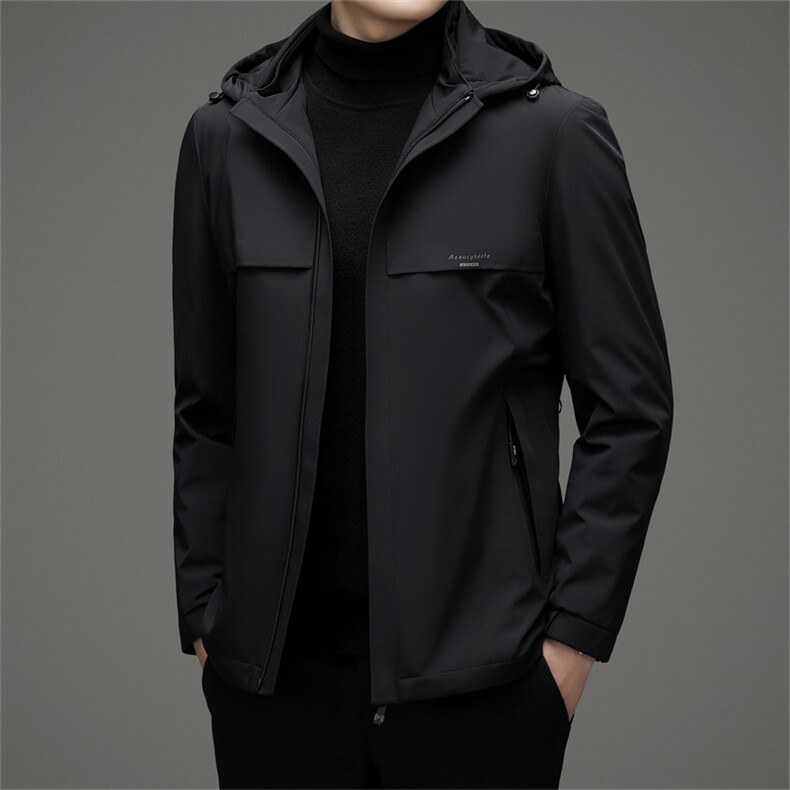 V3132钱塘2020-3商务休闲冬季厚款中年男士85鹅绒羽绒服P198,男装羽绒服,钱塘207-3