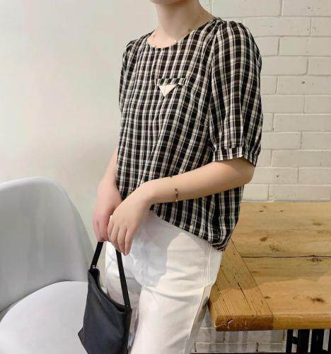 小格子超耐看，女装，赫她娜