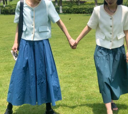 小香风上衣,女装,mm+ 里墨恩