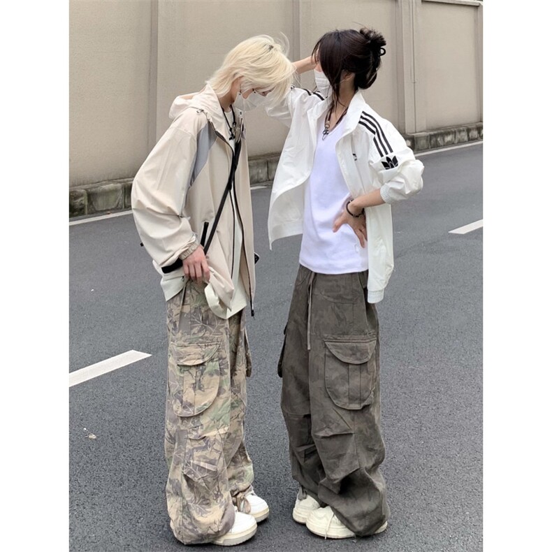 【网图有货】美式复古迷彩工装裤男女降落伞兵裤子MCK01CC-特P50,男装工装外套,星座1007（原301D）