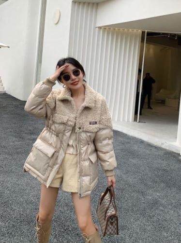 现货秒发冬装皮毛外套马夹系列，女装马夹，橙色恋人