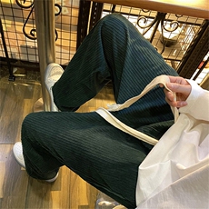 高街ins灯芯绒裤子春季新款潮牌直筒裤男美式S-3XL裤子K2017-P35，男装休闲裤，星座512-2