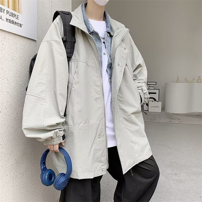 男秋季外套潮牌街头夹克风衣HY98P60,男装夹克,星座1116-2