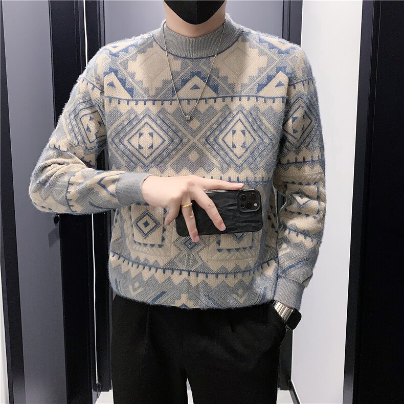 B340M96252P78108无头风店主风冬款加厚毛衣男,男装针织衫/毛衣,电商B340