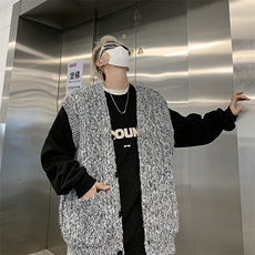 F474P60秋冬新款男装男生外套马甲毛衣，男装针织衫/毛衣，星座512-6