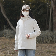 锋外套男士2026春秋季新款防风衣男生户外连帽夹克，男装工装外套，宏恒