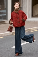 现货新中式羽绒服2025年冬季新款女装，女装羽绒服，关键词