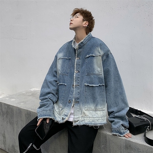 牛仔外套男春秋韩版潮流潮牌夹克男JK02073-P58图片