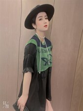 欧版拼接上衣,其它,芭娜美纳