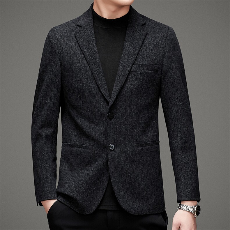 D2529男式2023春季新款便西男韩版西装外套商务休闲西服男装P190，男装西服，电商B360