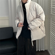 现货冬季立领棉服男加厚保暖潮牌棉衣外套A351-AM2645-P125，男装棉衣，电商A351