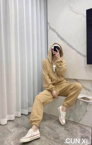 卫衣韩版套装，女装卫衣/绒衫，寸汐