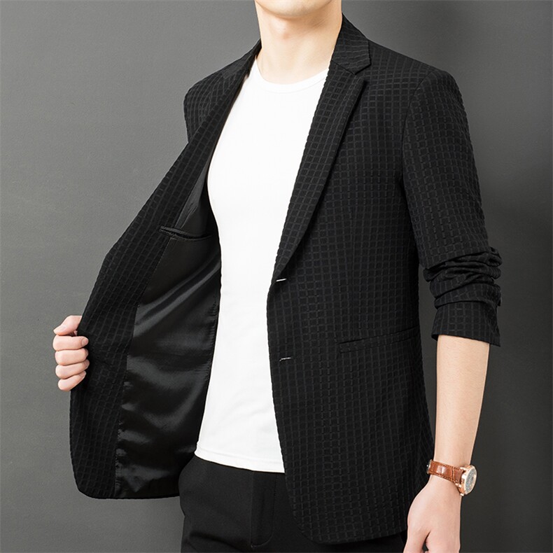 CA23005钱塘2020-2秋季新款时尚休闲简约中青年男士西服P160图片