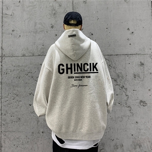 供抖音丶重磅高品棉350克排扣连帽GH卫衣LW6123-特p58控78图片