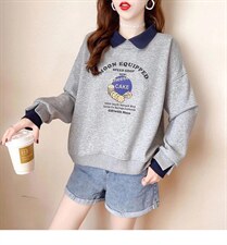 2022春季新款时尚潮流卫衣，女装卫衣/绒衫，依露奇