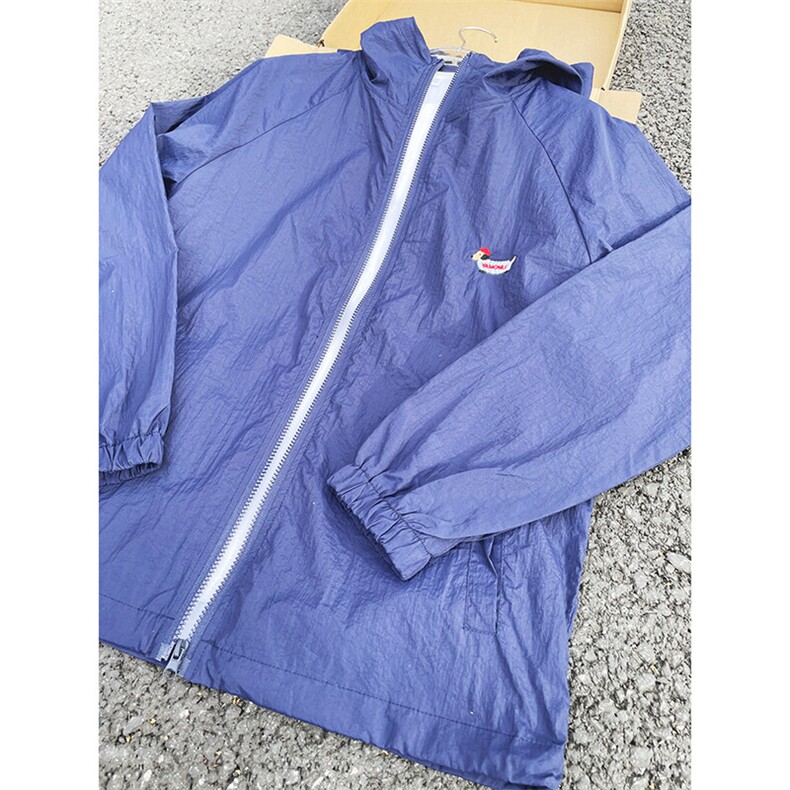 美式高街潮牌连帽防晒衣潮流宽松休闲上衣A086-FS0001-特批价32元，男装防晒衣，电商基地A086