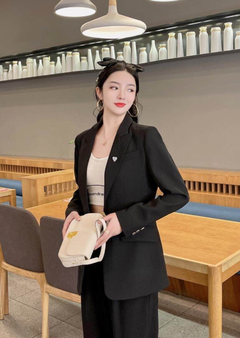 现货春季新款修身西装外套，女装西装，韩衫衣社