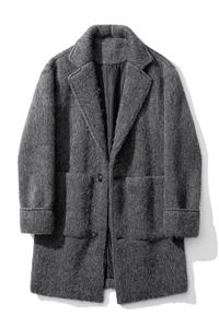 1长毛马海毛财阀羊毛呢长款大码M-5XL西装毛呢外套男FY77909P198图片