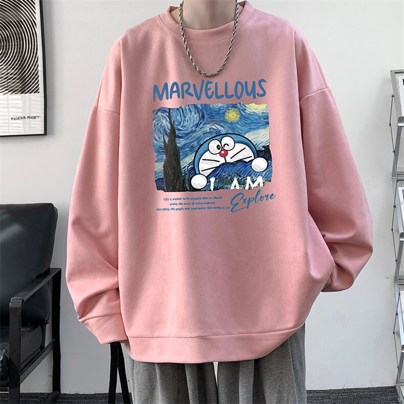 麂皮绒卫衣男大码重磅长袖t恤男JW81391-P35,男装卫衣,电商A040
