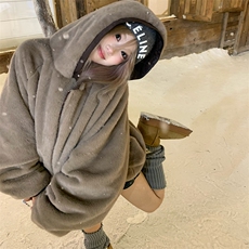 两面穿现货重磅短款座山雕棉衣男女双面穿毛毛绒棉服加厚外套，男装棉衣，电商A486
