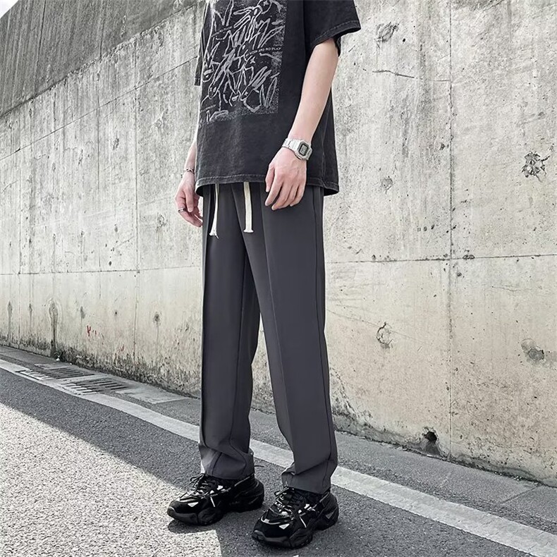 男潮青春流行中腰哈伦裤潮流长裤宽松型休闲裤微弹VS037P40,男装休闲裤,星座1116-2