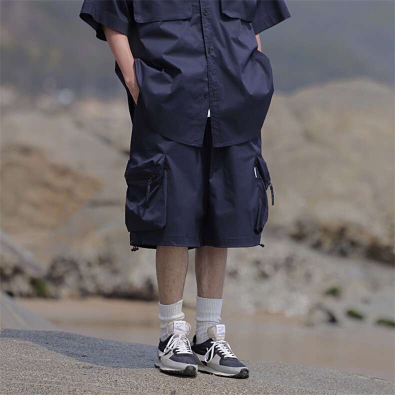2025夏季CITYBOY户外机能风短裤男可与2303Y短衬衫作为一套卖,男装牛仔裤,星座112A