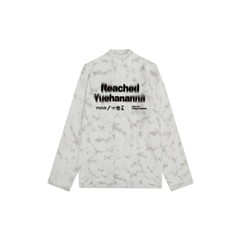 260克重磅扎染德绒半高领打底衫【有货】HD019-DR25215RB-P25,男装T恤,电商019-1