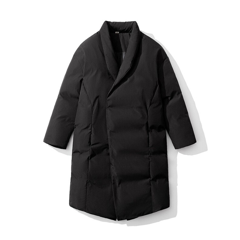 1白底西装风衣高级感派克服棉衣过膝中长款棉衣男MY77948P138控，男装风衣，星座226-2