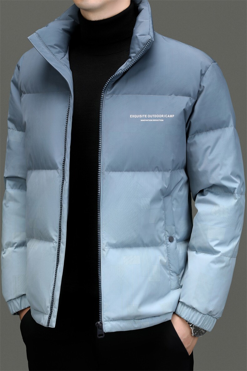 DF31819钱塘2020-2时尚百搭简约冬季厚款立领中年男士羽绒服P260,男装羽绒服,钱塘207-2