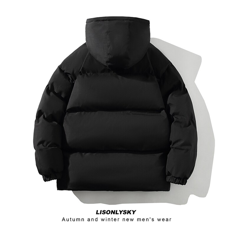 新款加厚2025秋冬新款棉衣韩版连帽潮流棉服M688-P55,男装棉衣,电商A177