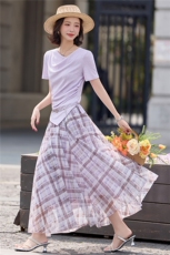 2026年夏季优雅风时尚女装两件套套裙女，女装套装/套裙，微微衣阁