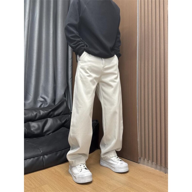 1506A/GJ870/P61网络图加绒休闲裤黑色灰咖色米杏色,男装卫衣,星座1506A