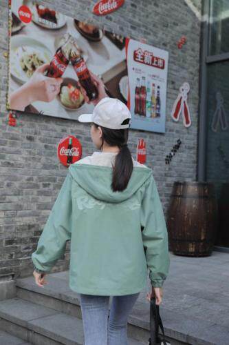 糖果色水洗棉小外套，女装，百变诱惑