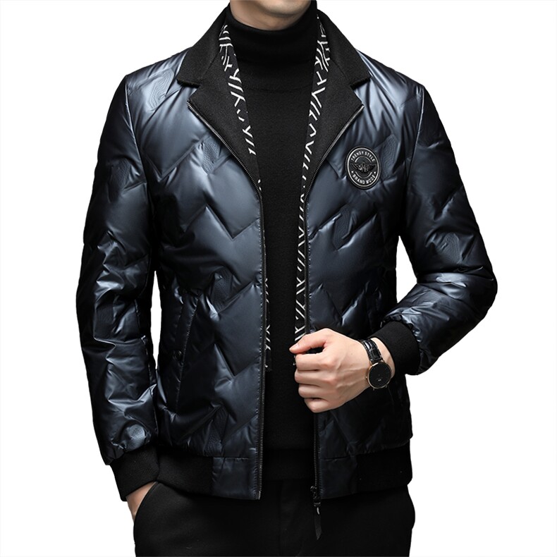 SQY28812秋冬新款2023年男士休闲羽绒服加厚保暖夹克外套P200,男装羽绒服,电商B360