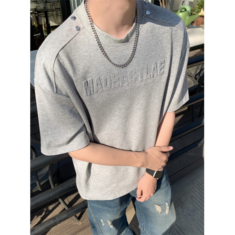 短袖T恤男夏季宽松韩版百搭休闲半袖体恤衣服TW227,男装T恤,星座1116A（原606A-3）